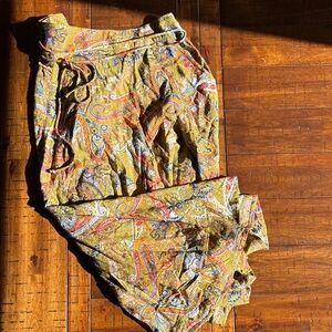 Fat face Women’s Skirt - Size 16 - Gorgeous Paisley Print - Boho Whimsy